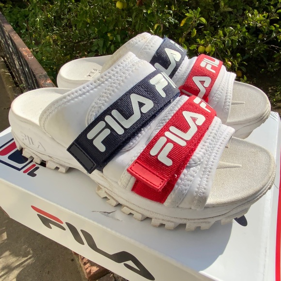 fila outdoor slide sandal